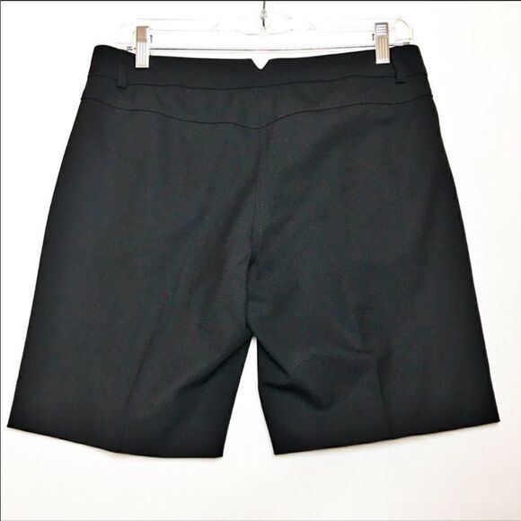 Euc Theory black wool chino dressy shorts sz 4 - Picture 2 of 4
